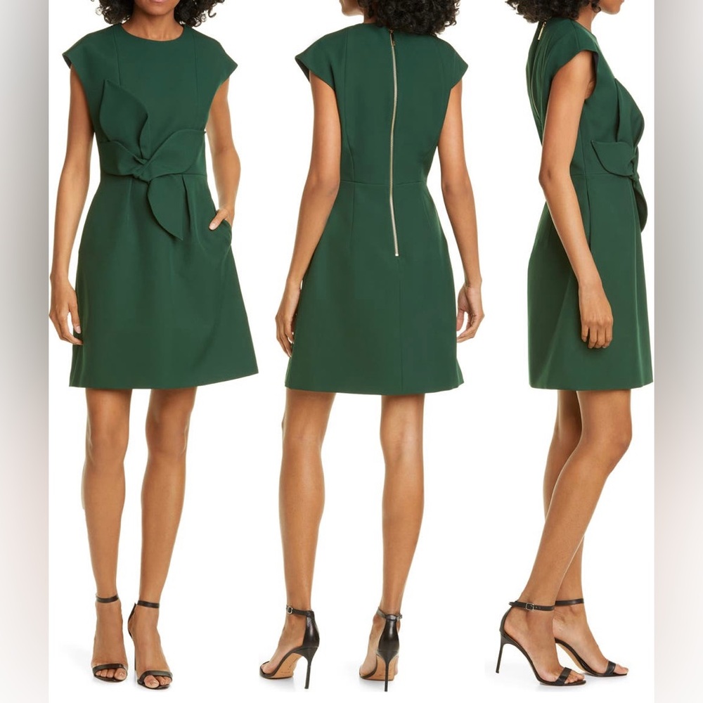 Ted Baker London Polly Structured Bow Minidress